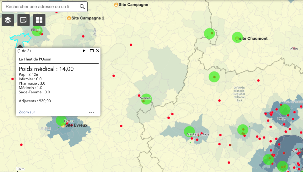 Bio Eure Seine cartographie interactive